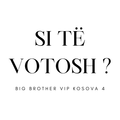 si të votosh big brother vip kosova